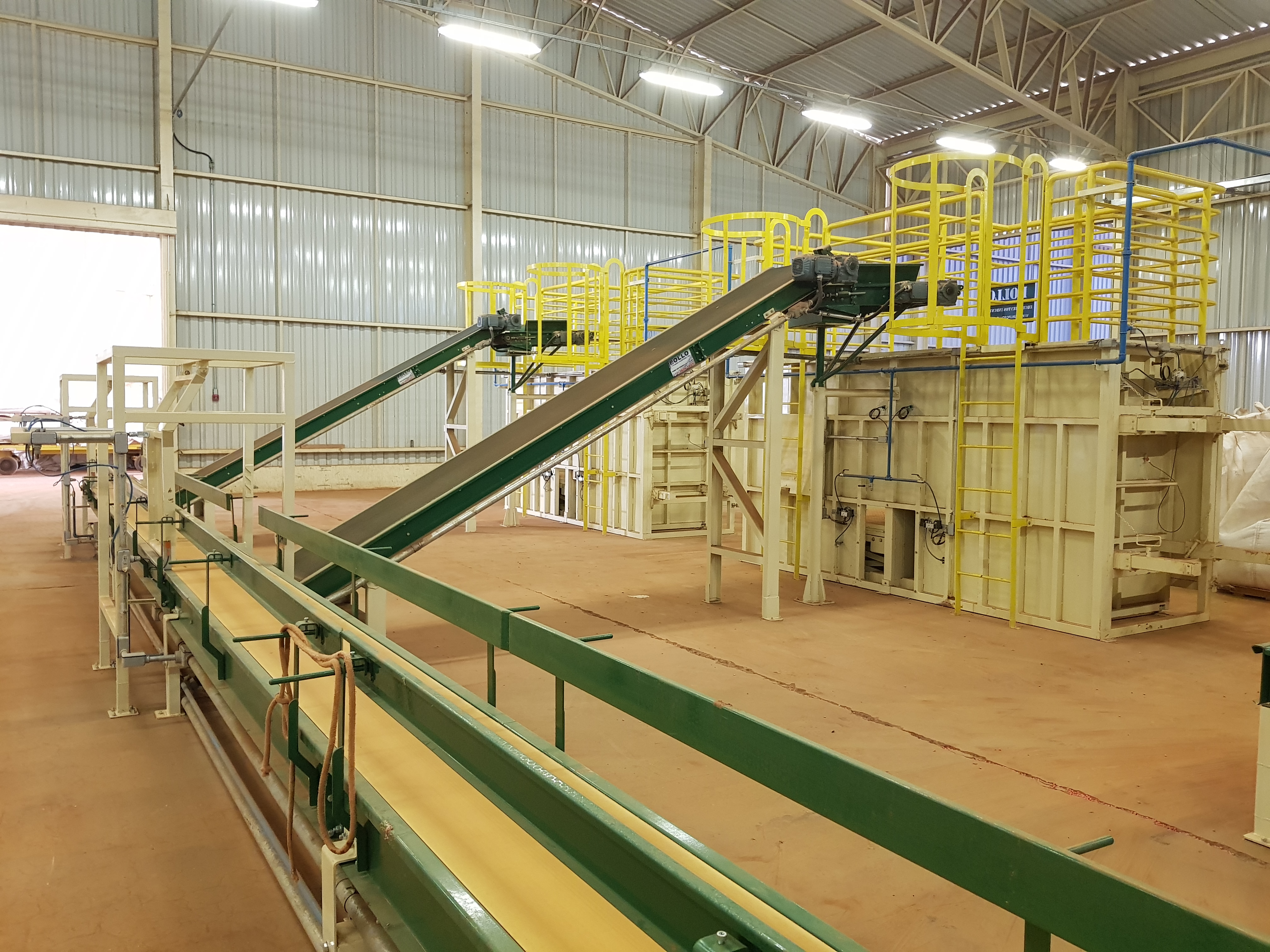 OBRA: Projeto Tratamento de Sementes Industrial TSI